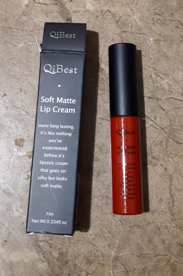Waterproof Matte Nude Liquid Lipstick Dark Red Black Long Lasting Liquid Lipstick Women Makeup Lipgloss Lip Tint photo review