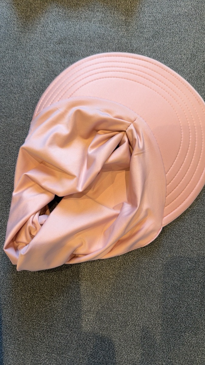 Women'S Wide Brim Sun Hat with Adjustable Drawstring Closure - Lightweight Breathable Summer Beach Hat, & Pastel Colors, for Outdoor, Travel, Travel Accessory, Stylish Headwear, Durable Construction, Outdoor Enthusiasts photo review