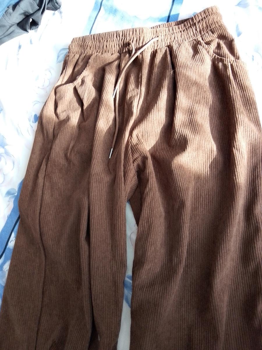 Women's Vintage Corduroy Wide-Leg Pants — customer photo