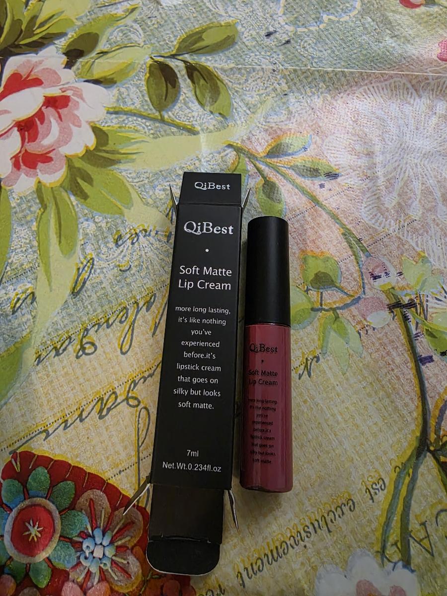 Waterproof Matte Nude Liquid Lipstick Dark Red Black Long Lasting Liquid Lipstick Women Makeup Lipgloss Lip Tint photo review