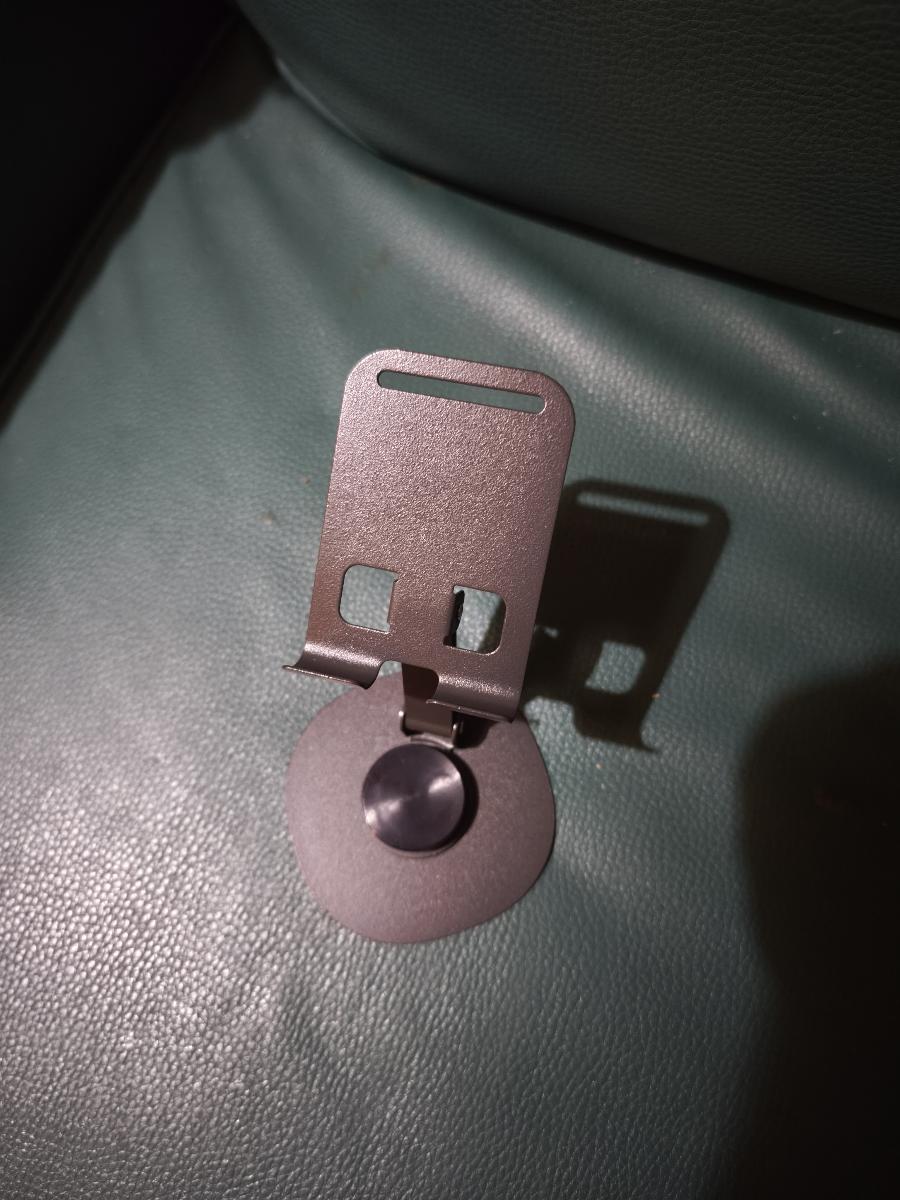 Support Téléphone Portable, Support de Bureau Rotatif à 360°, avec Hauteur Réglable en Deux Niveaux et un Design Pliable, Adapté à une Utilisation au Bureau et au Chevet, Très Compatible photo review