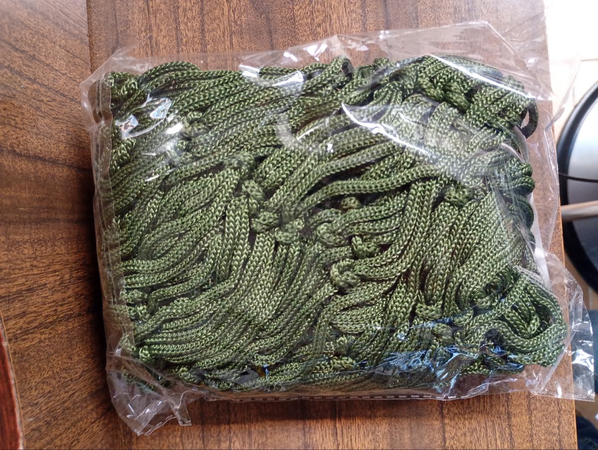 Your Portable Oasis: Luxury Nylon Mesh Hammock for Unparalleled Comfort! photo review