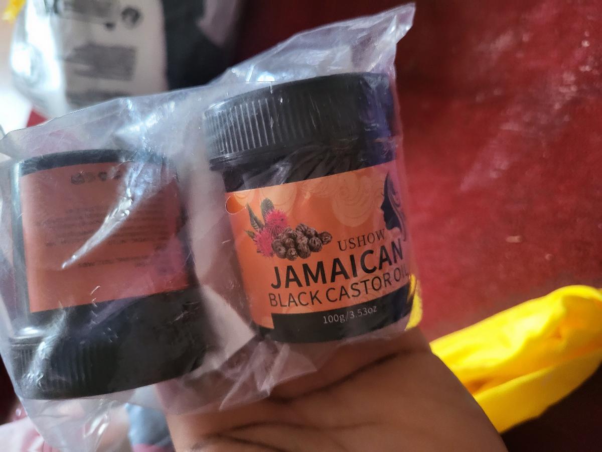 2pcs/5pcs Jamaican Black Castor Oil 100g, Cold Pressed, Alcohol-Free, Moisturizing Hair Paste for Strengthening Hair, Improving Dryness and Dandruff, Suitable for All Hair Types, for Unisex Adults, Normal Hair photo review
