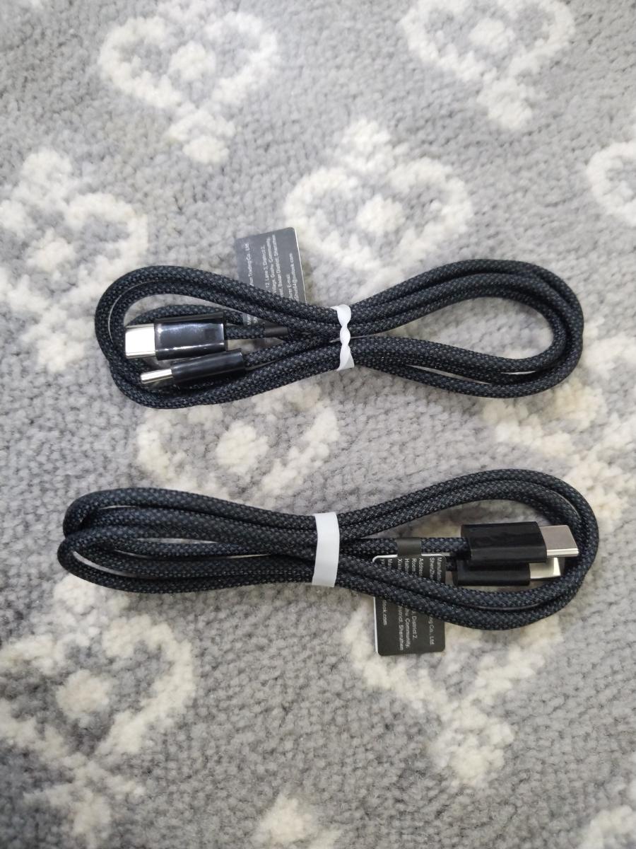 Огляд набору кабелів USB-C з Temu: 6 штук, але не 240 Вт — фото покупця