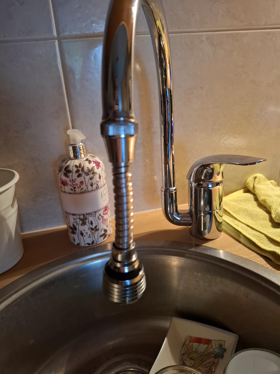 Faucet Extender with 360° Swivel — customer photo