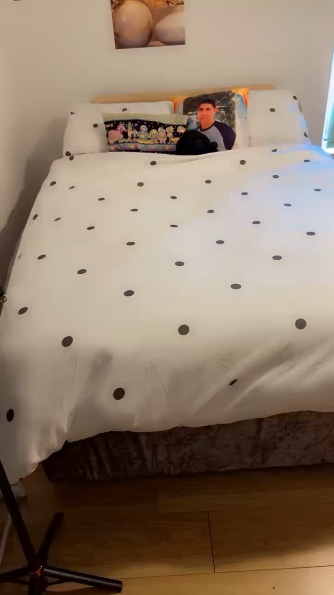 3pcs Reversible Polka Dot Duvet Cover Set – Hotel Quality, Soft & Breathable Microfiber, with Pillowcases, Button Closure, Machine Washable, Wrinkle Free & Durable photo review