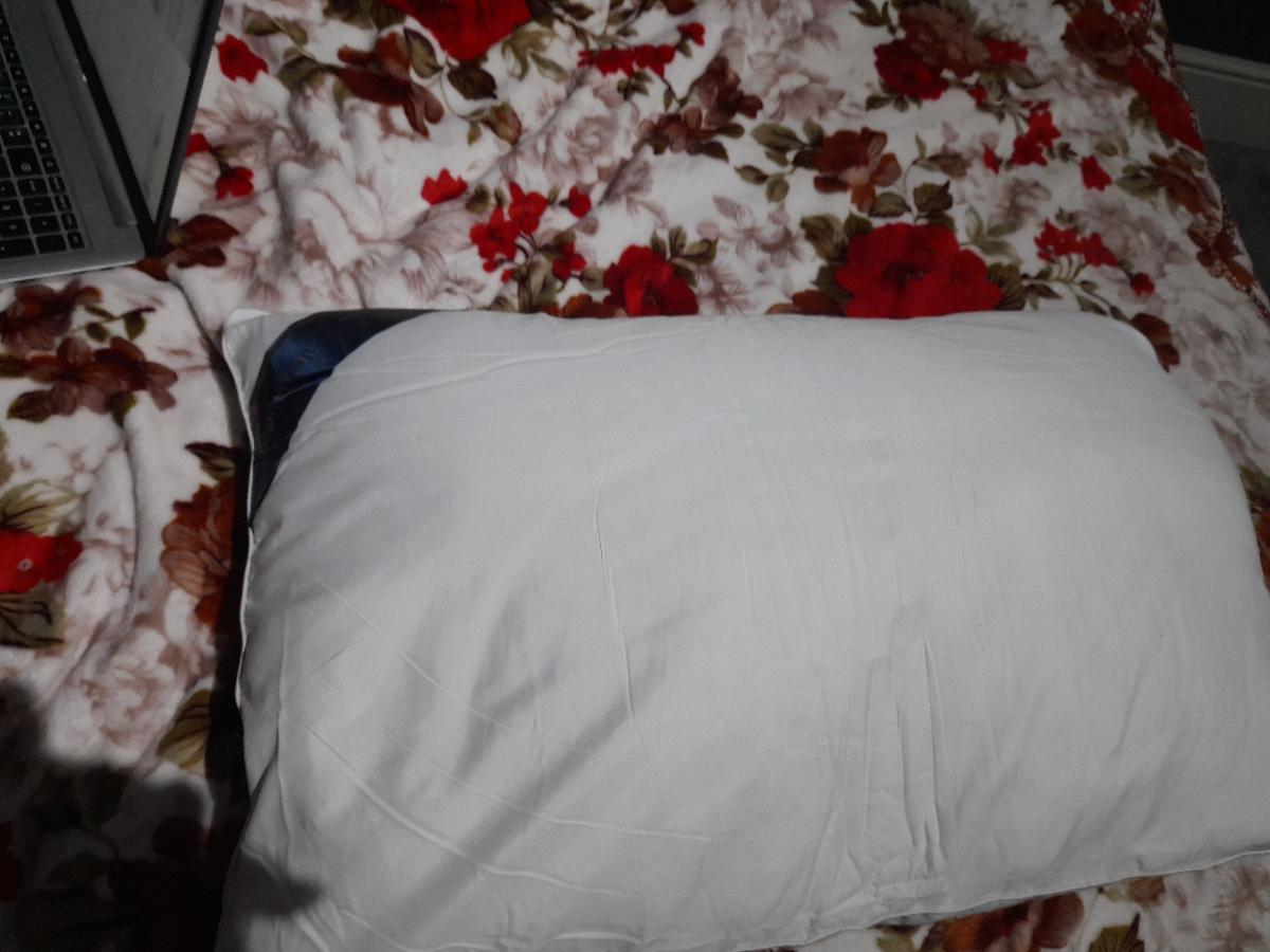 2pcs Grey Hotel Pillows Pillow Supports Neck And Spine For Relaxing Sleep, Pillows For Sleeping, Moisture Absorbing Breathable Household Pillows For Bed, Suitable For Living Room, Bedroom, Home Decoration, Stylish And Elegant. photo review