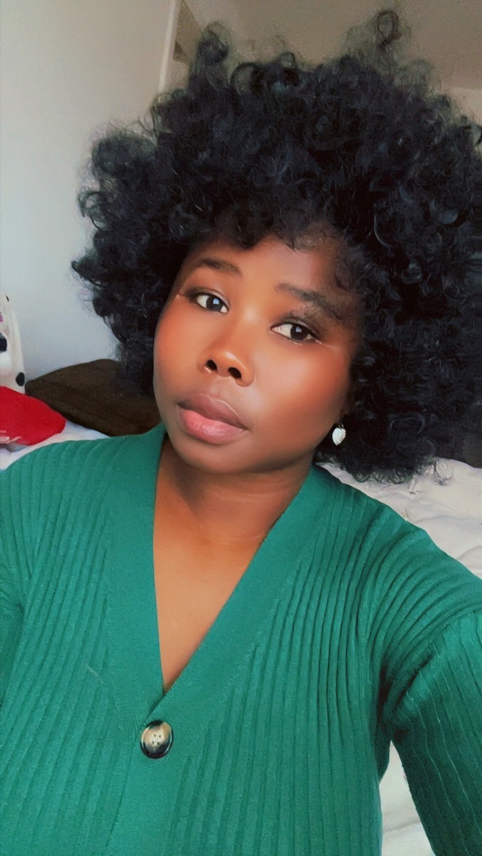 10-Inch African Mohican Black Wig, Wig Fluffy And Soft, Suitable for Halloween Parties, Events And Celebrations. Suitable for All Skin Tones. Cute, Funny And Humorous photo review