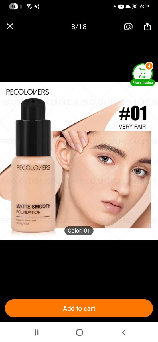 1pc Fond de Teint Couvrance Totale Doux, Camoufle les Cernes, les Imperfections, les Ridules, Poudre de Contouring, Longue Tenue, Non Cuit, Pas Besoin de DéCosmétique, Correcteur de Corps Adapté à Tous les Types de Peau photo review