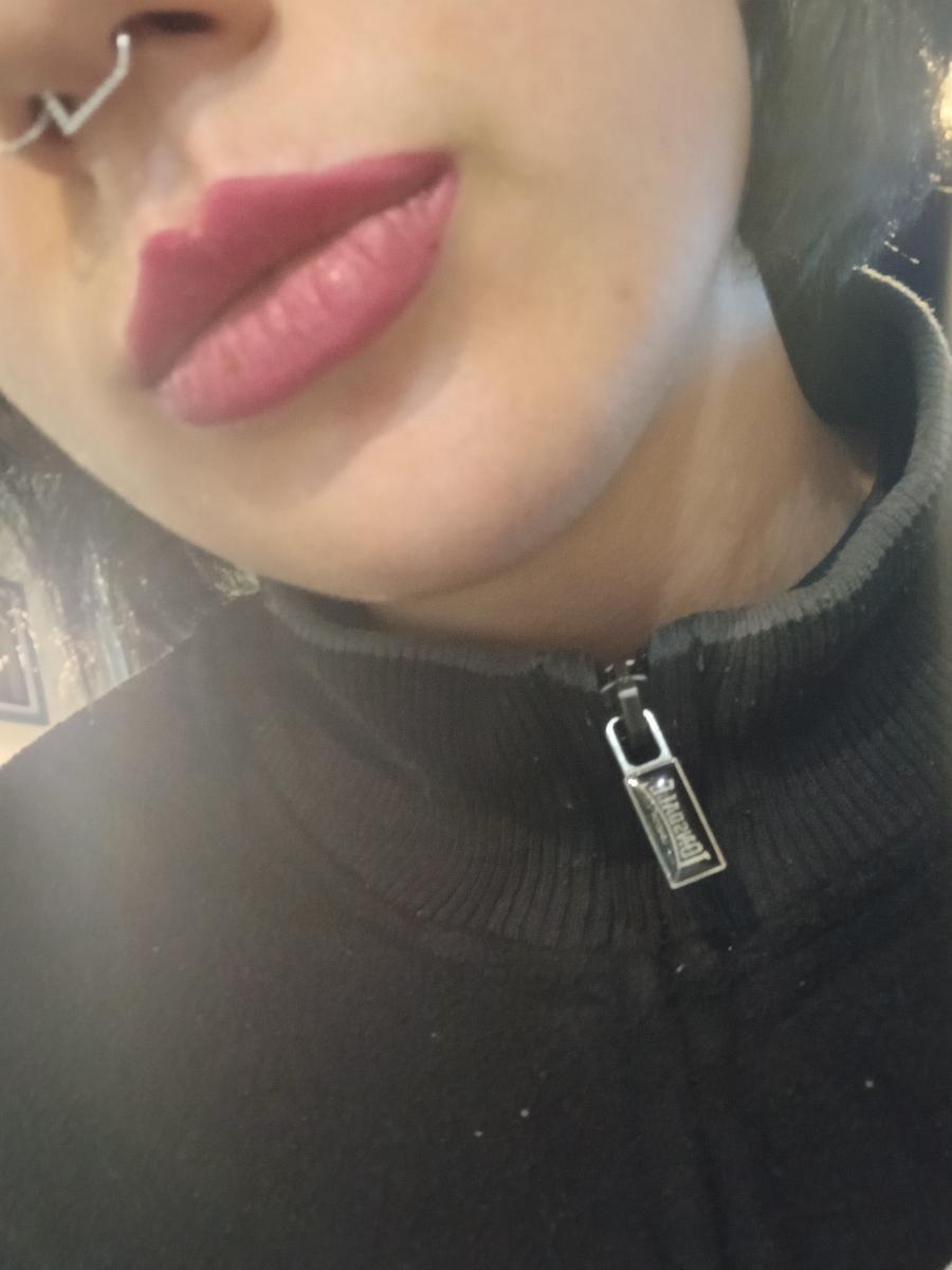 Waterproof Matte Nude Liquid Lipstick Dark Red Black Long Lasting Liquid Lipstick Women Makeup Lipgloss Lip Tint photo review